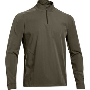Under Armour Tactical Moss Olive pullover  Quarter-Zip Jacket size Large